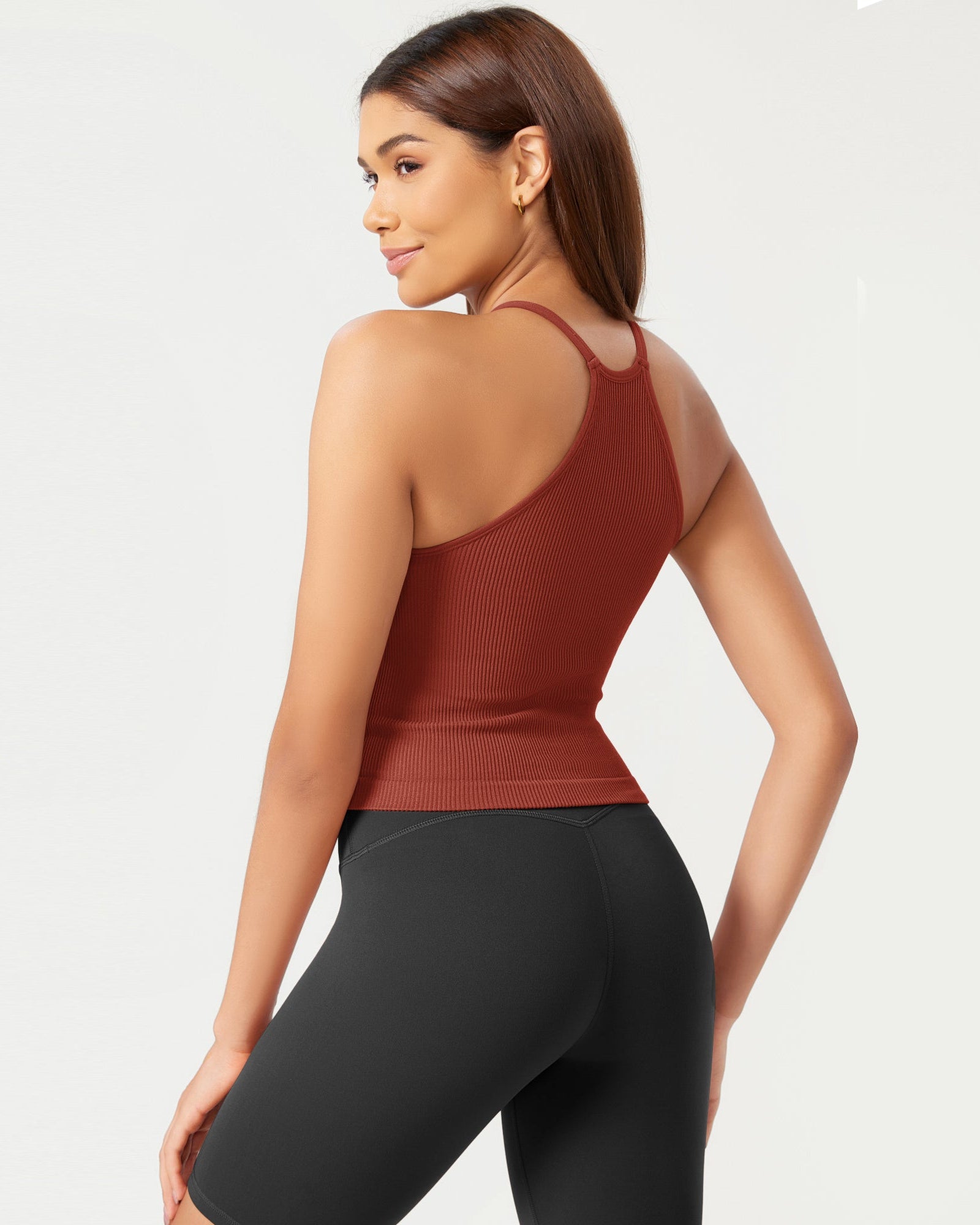 3-Pack Seamless Rib-Knit Camisole - ododos