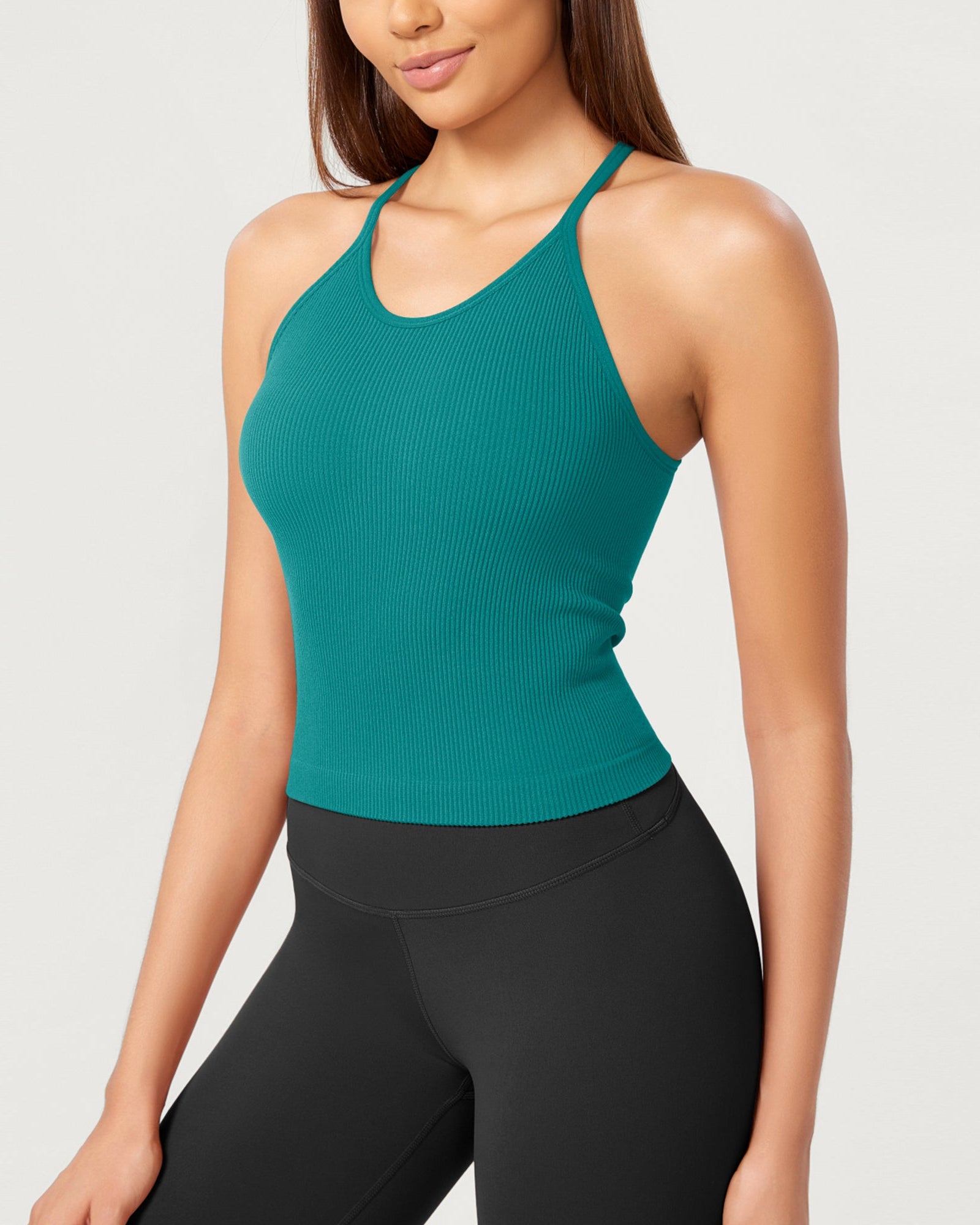 3-Pack Seamless Rib-Knit Camisole - ododos