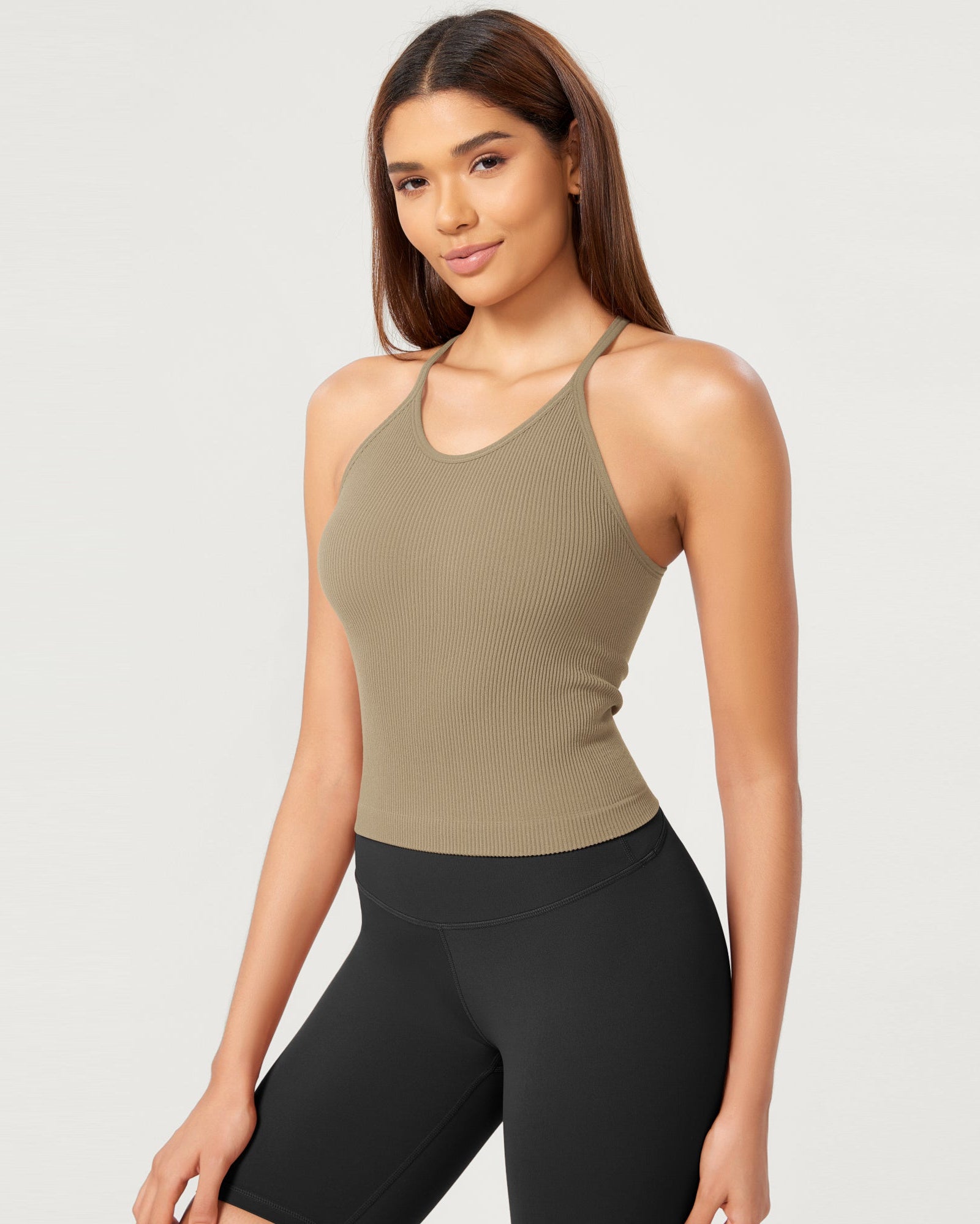 3-Pack Seamless Rib-Knit Camisole - ododos