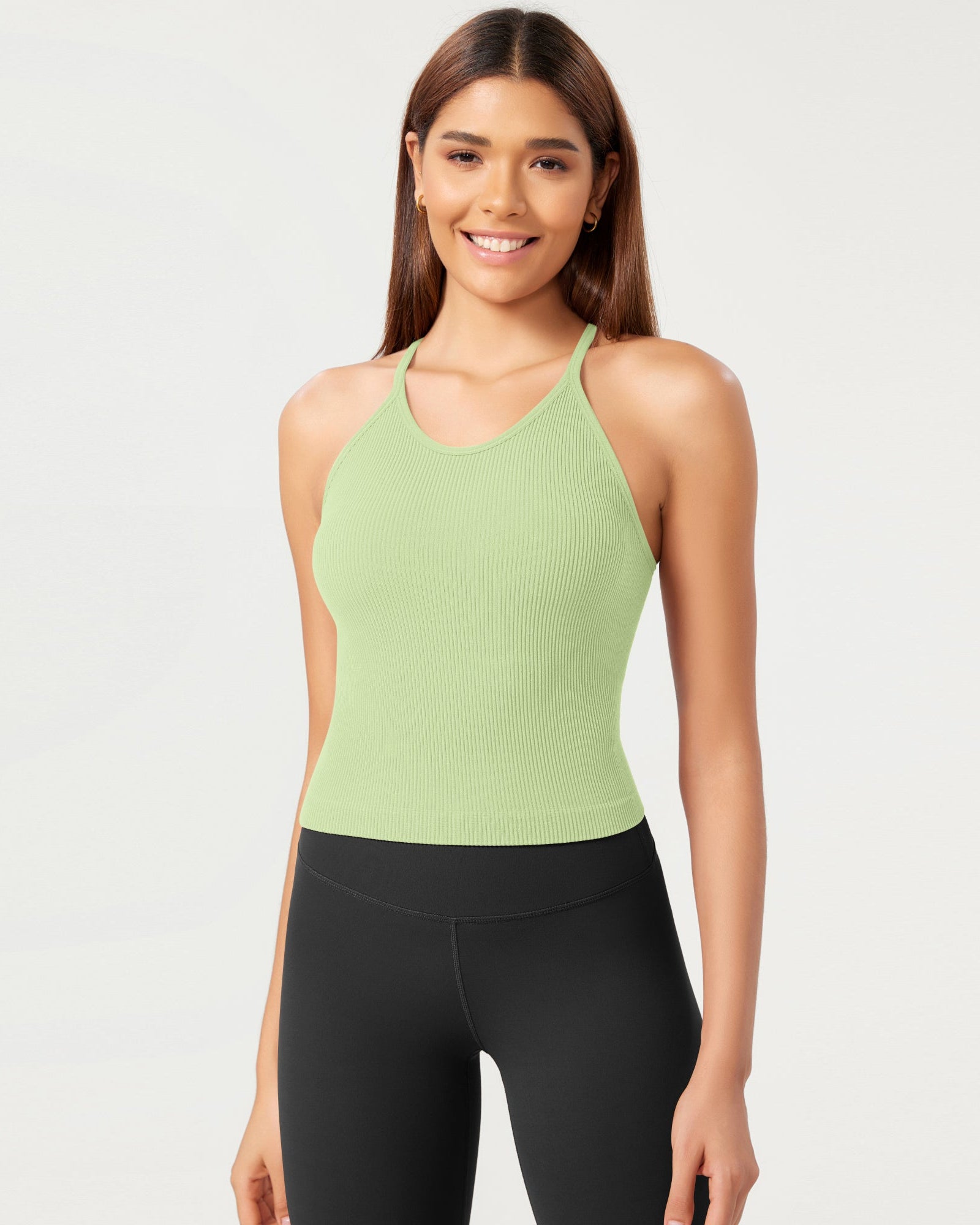 3-Pack Seamless Rib-Knit Camisole - ododos