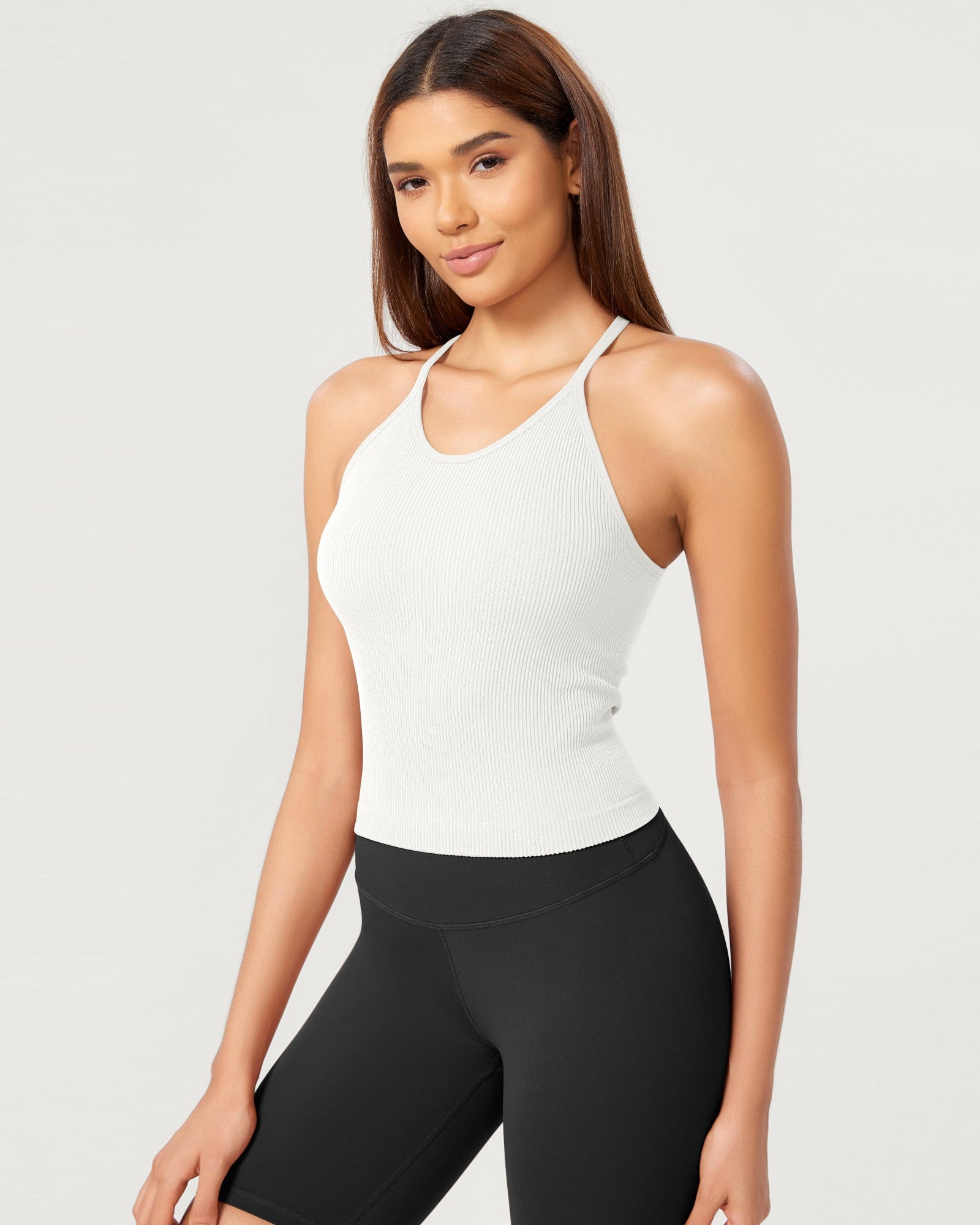 3-Pack Seamless Rib-Knit Camisole - ododos