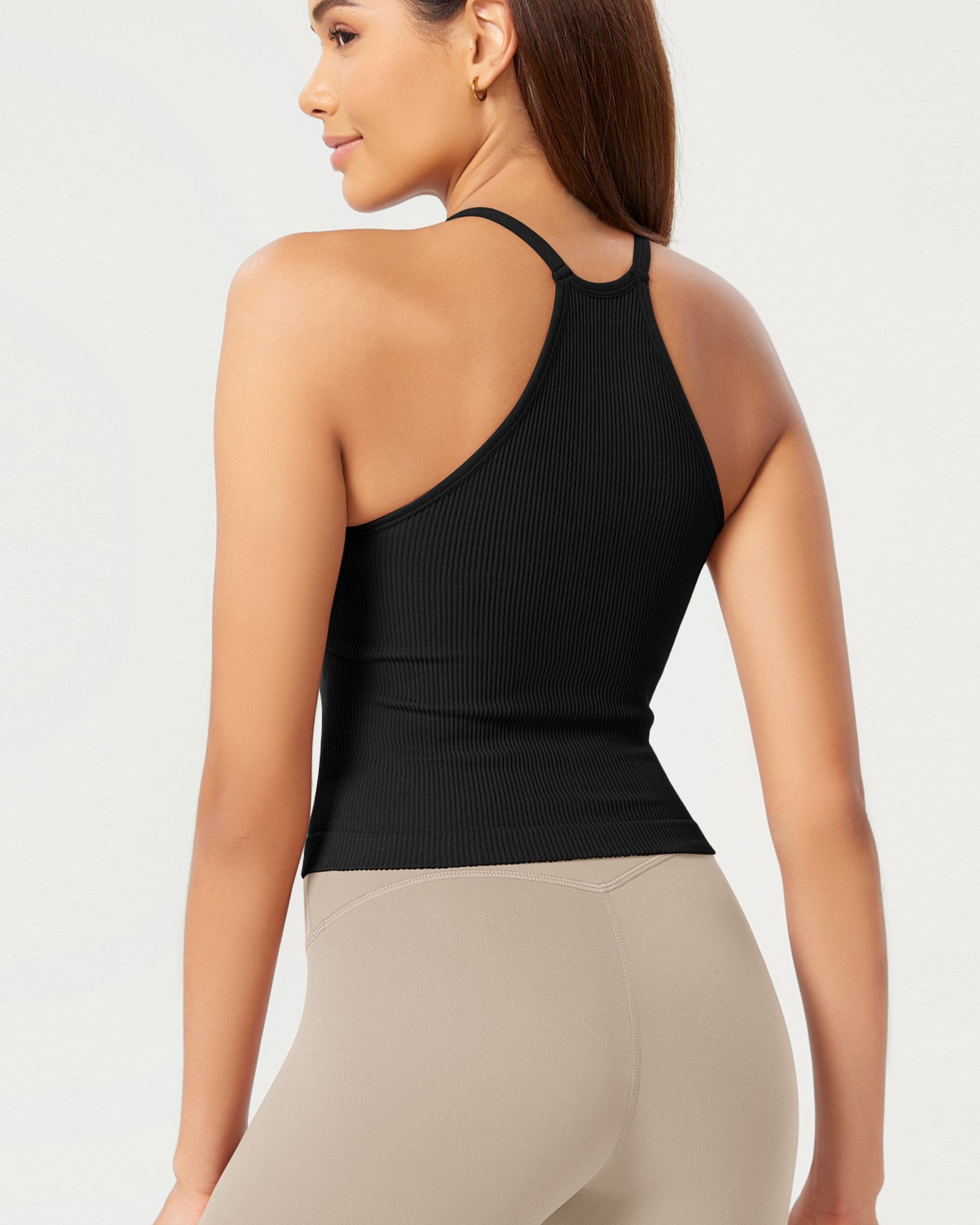 3-Pack Seamless Rib-Knit Camisole - ododos