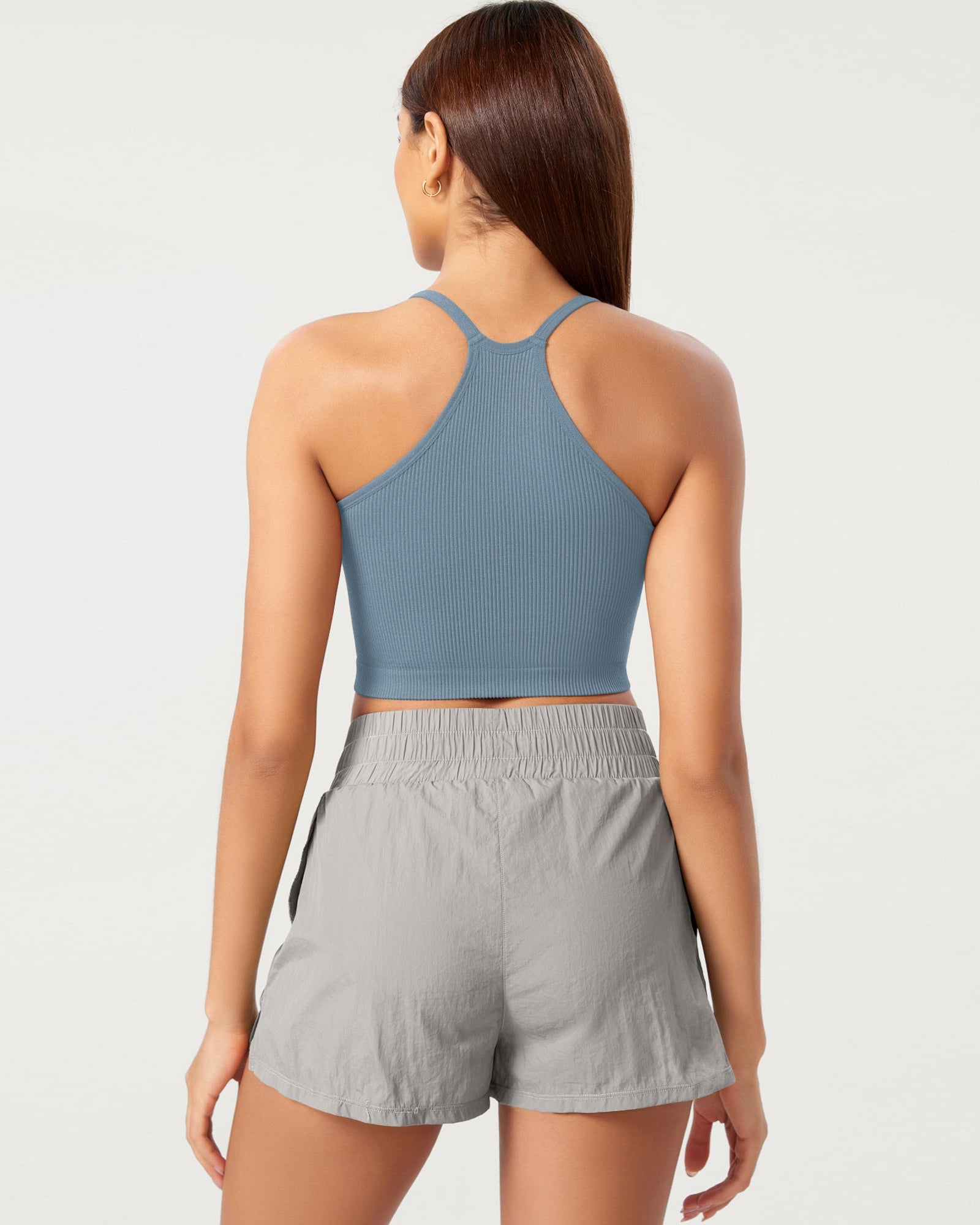 3-Pack Seamless Ribbed Crop Camisole - ododos