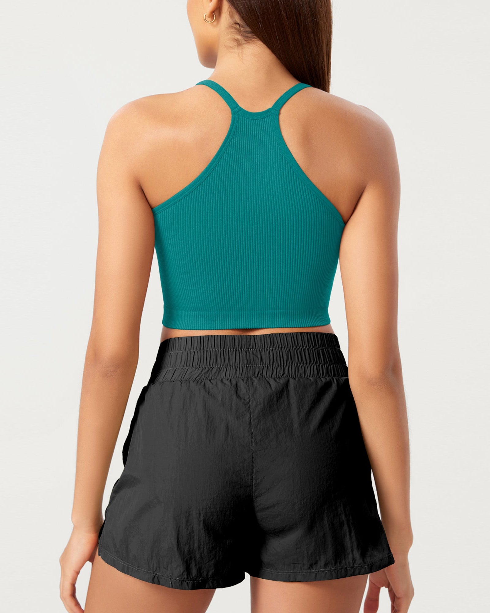 3-Pack Seamless Ribbed Crop Camisole - ododos