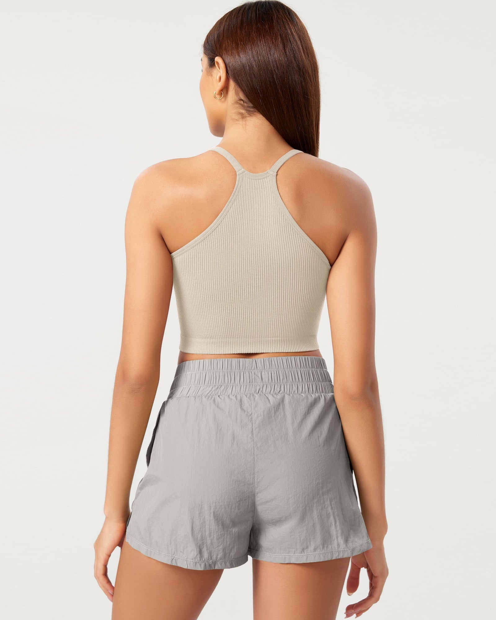 3-Pack Seamless Ribbed Crop Camisole - ododos