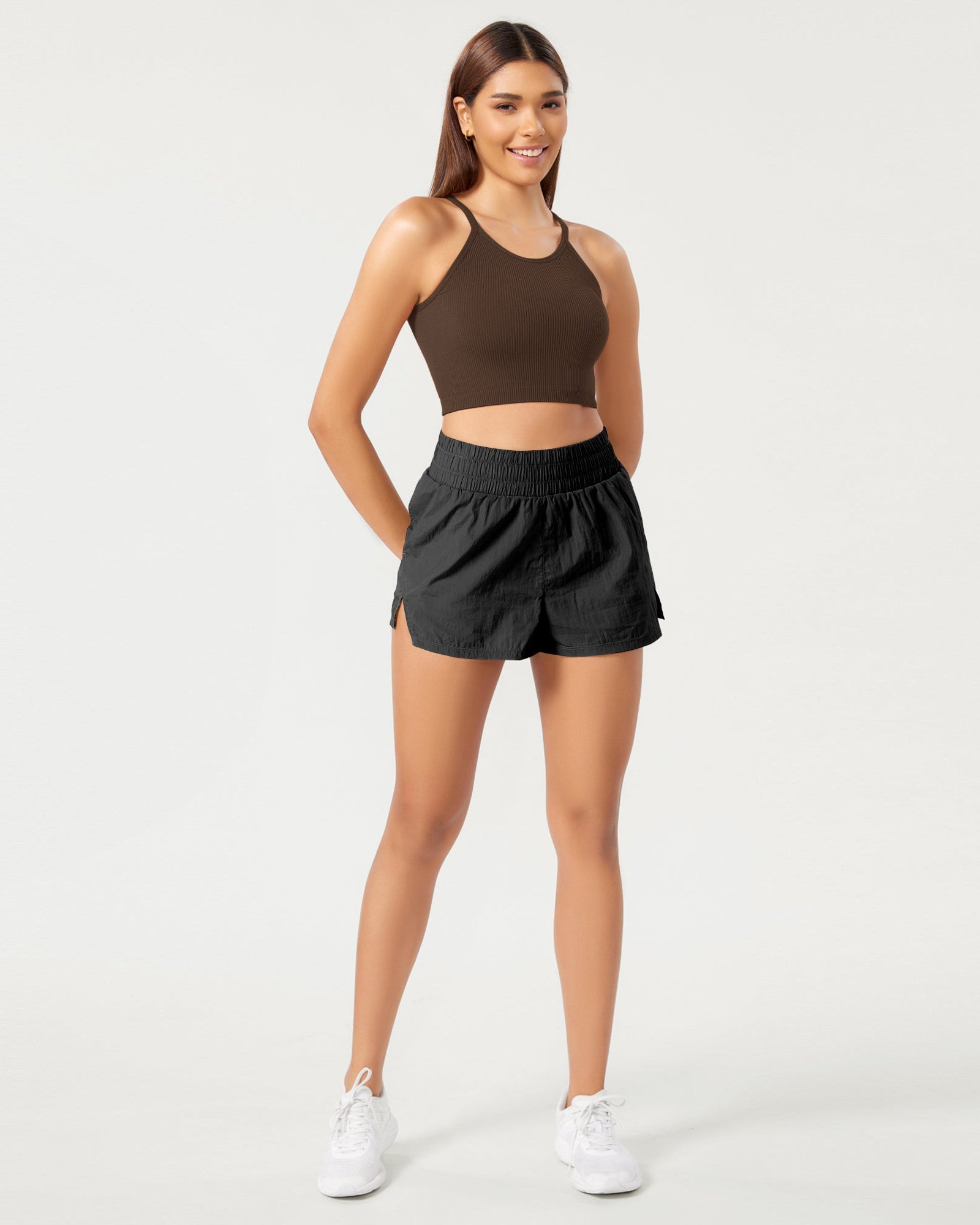 3-Pack Seamless Ribbed Crop Camisole - ododos