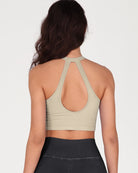 2-Pack Seamless Henley Crop Tops - ododos