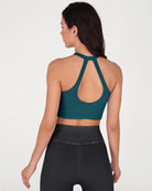 2-Pack Seamless Henley Crop Tops - ododos