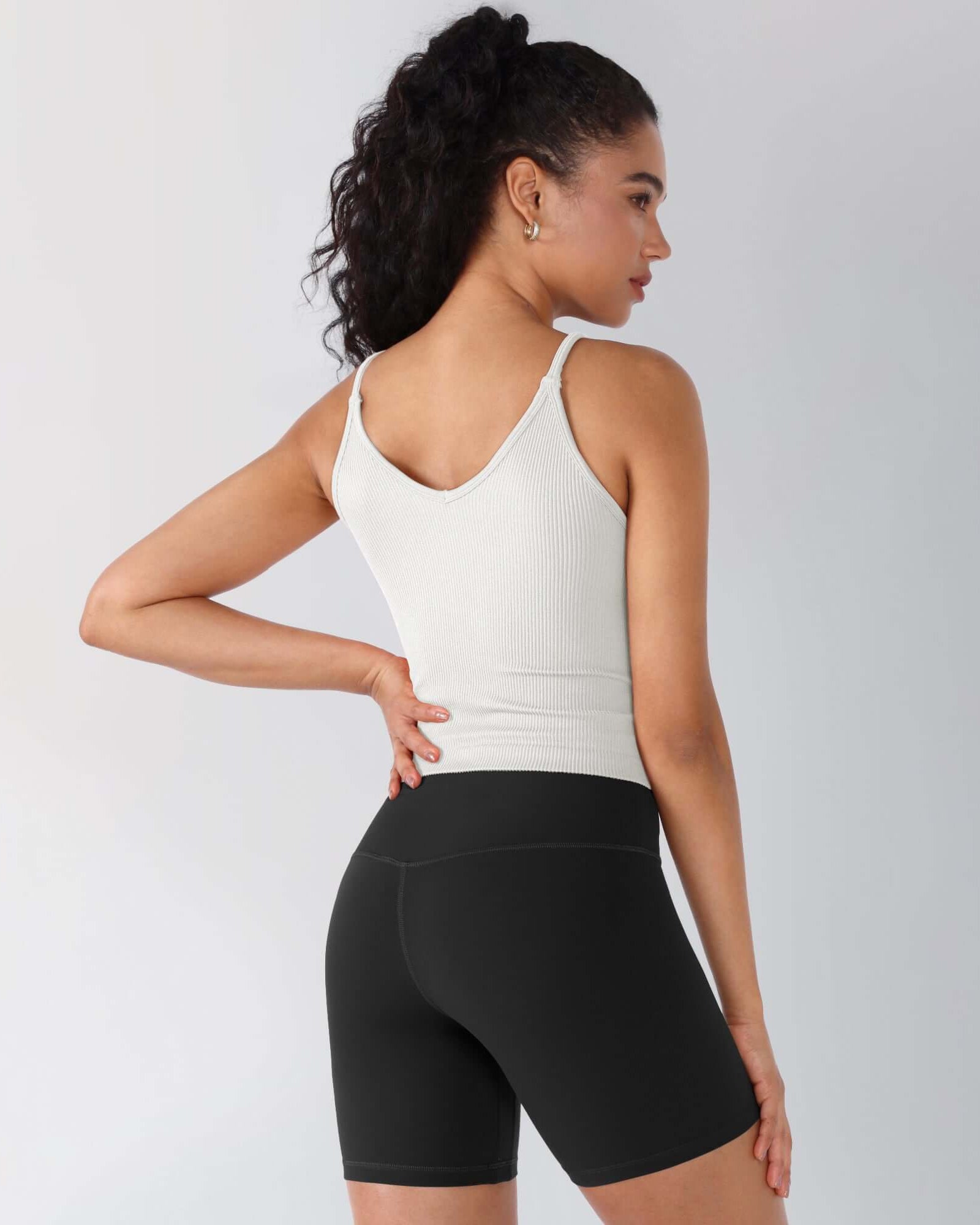 3-Pack V-Neck Seamless Crop Tank - ododos