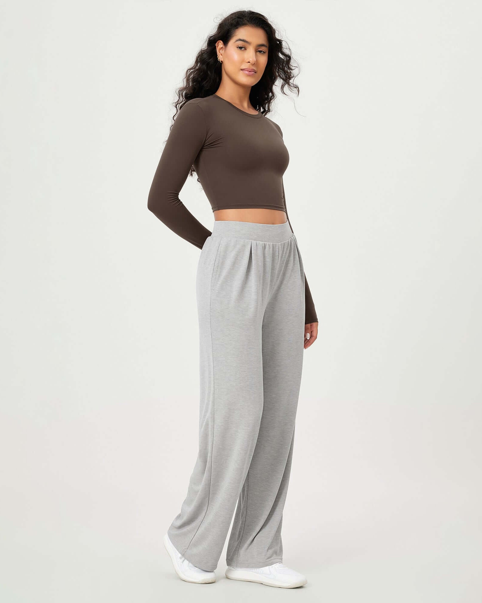 29 Drapey Soft WideHigh Waist Lounge Pants with Pockets - ododos