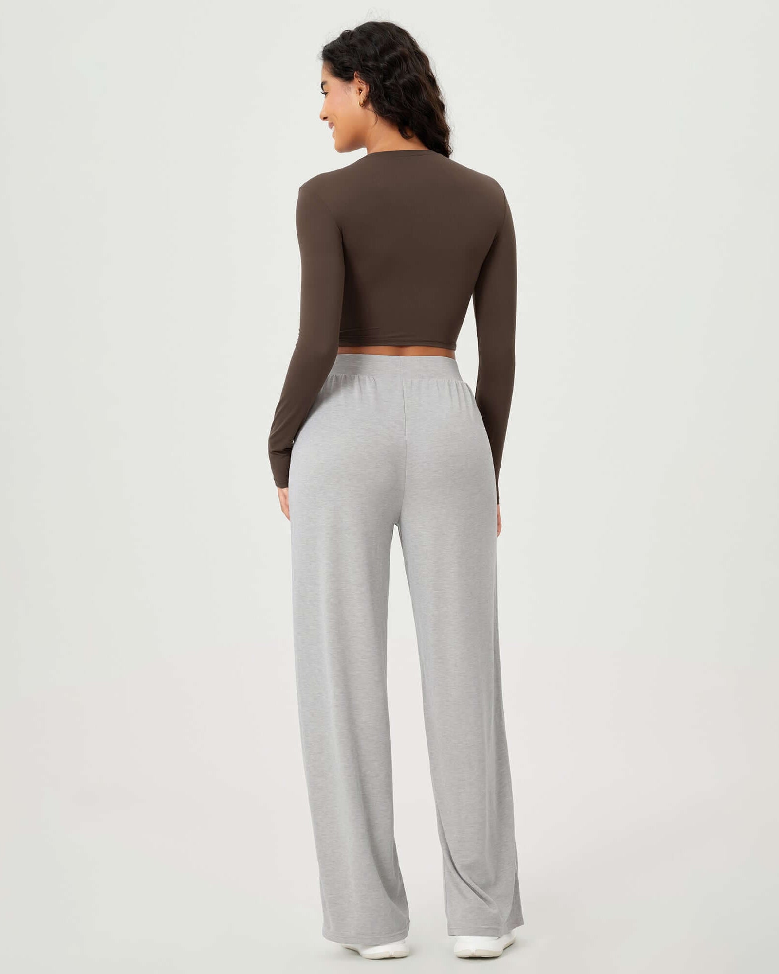 29 Drapey Soft WideHigh Waist Lounge Pants with Pockets - ododos