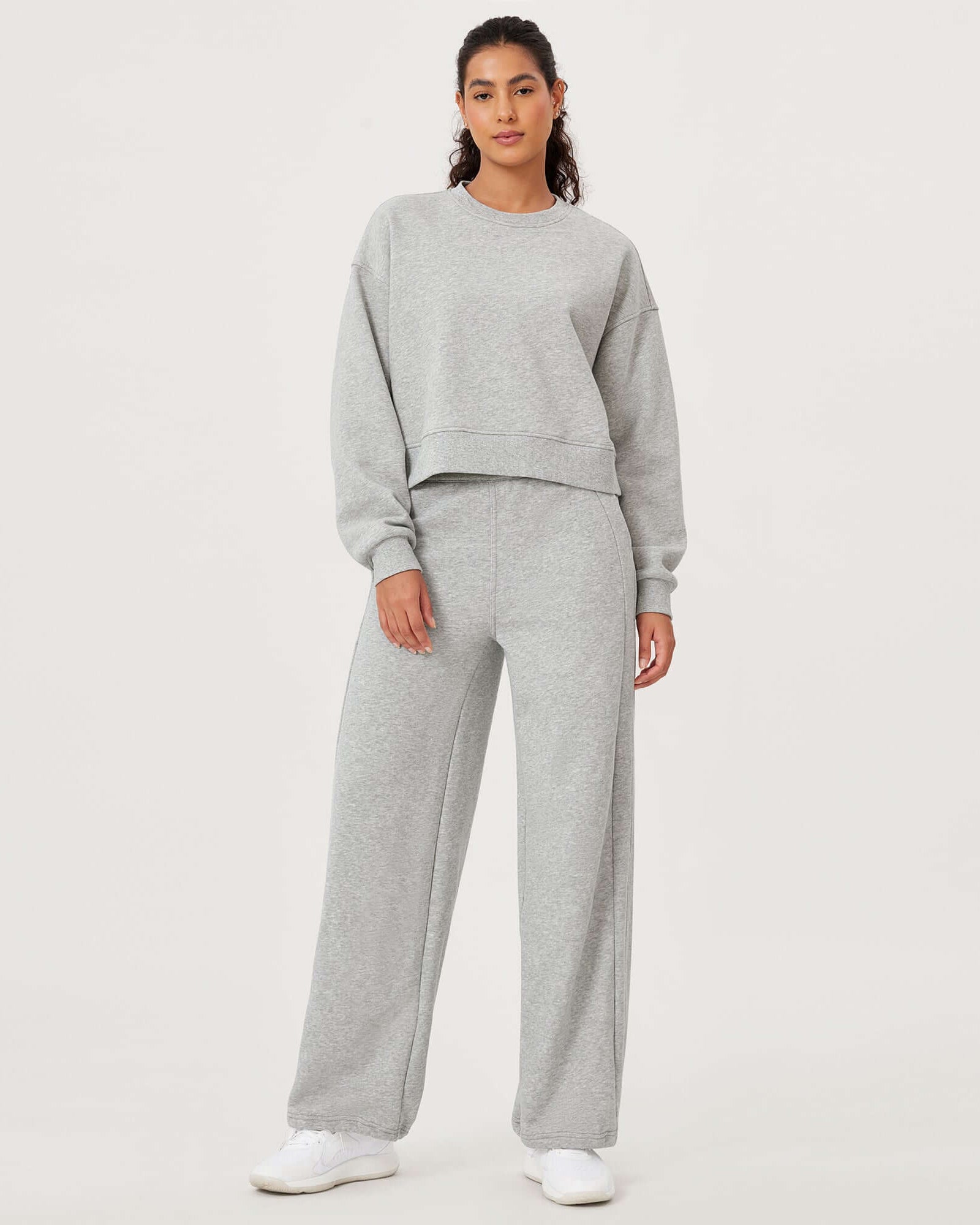 Fleece Lined Mid-Rise Relaxed Pull-On Jogger Pant with Pockets - ododos