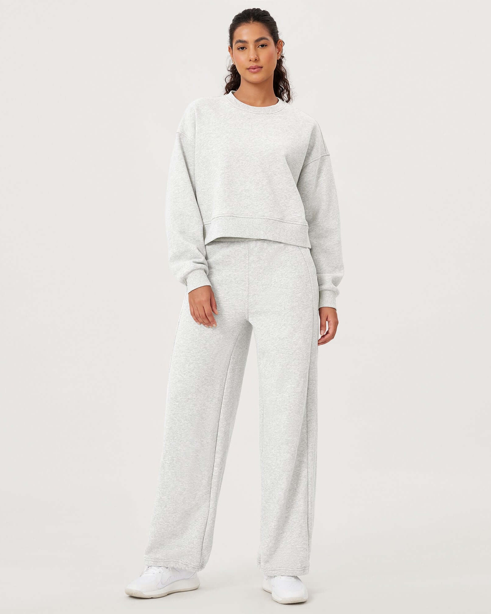 Fleece Lined Mid-Rise Relaxed Pull-On Jogger Pant with Pockets - ododos