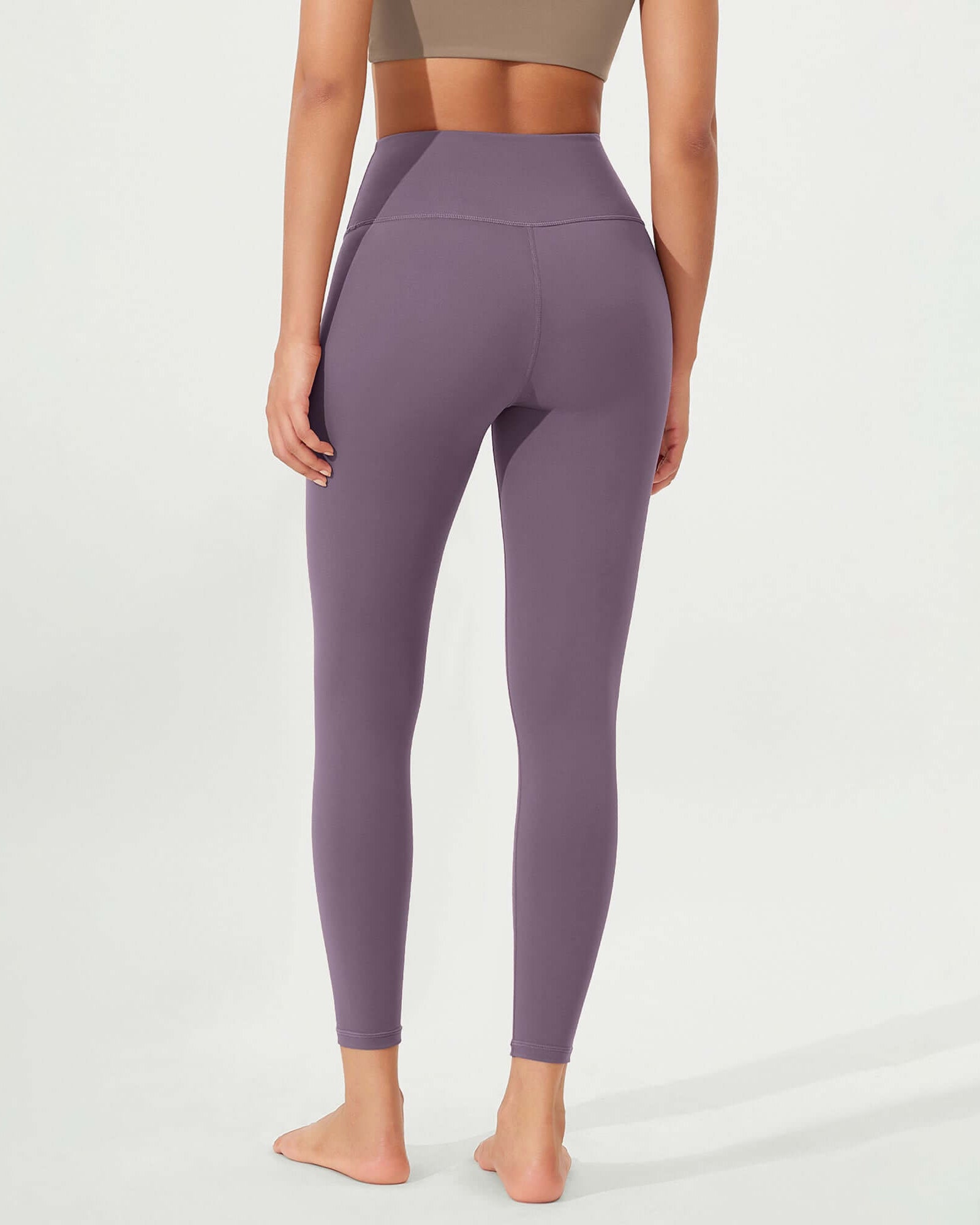 ODLEX 2-Pack 25 High Waist Workout Tummy Control Atheltic Leggings - ododos