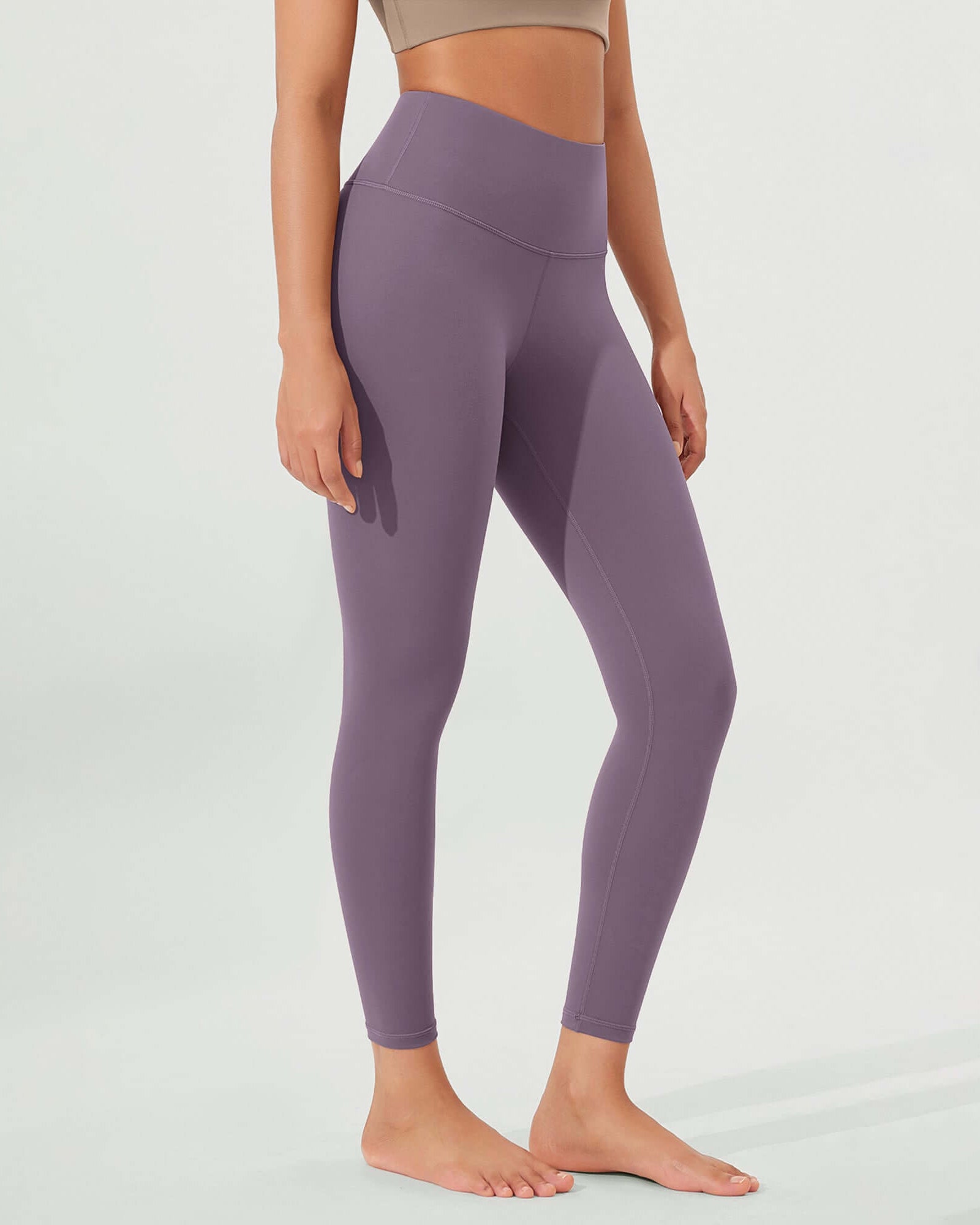 ODLEX 2-Pack 25 High Waist Workout Tummy Control Atheltic Leggings - ododos