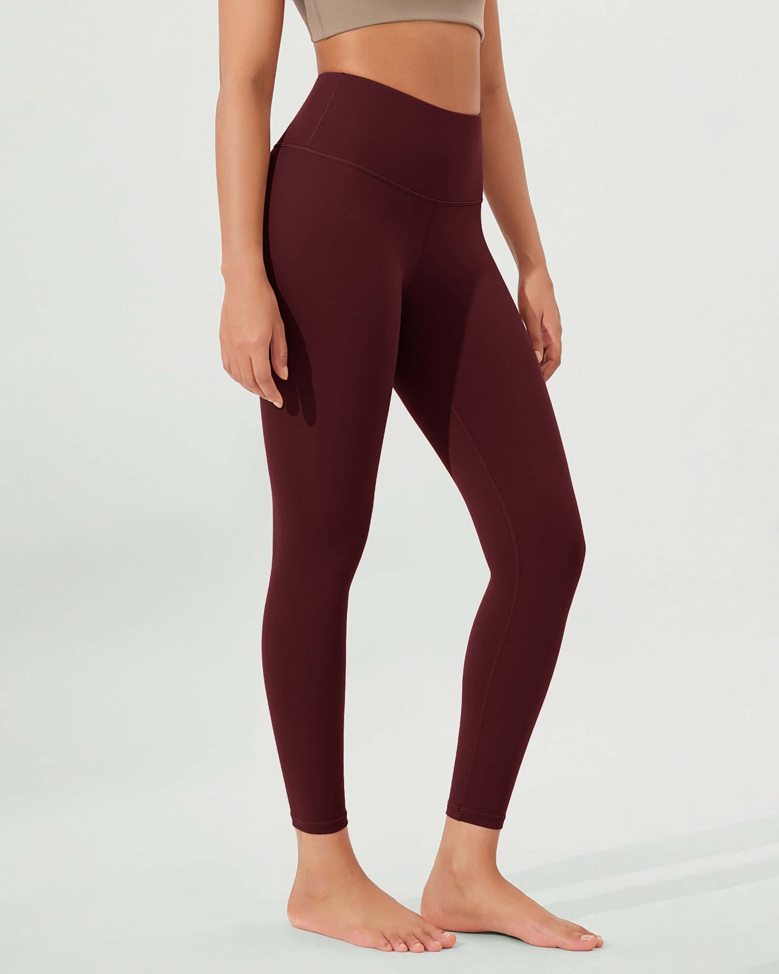 ODLEX 2-Pack 25 High Waist Workout Tummy Control Atheltic Leggings - ododos