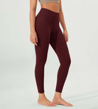 ODLEX 2-Pack 25 High Waist Workout Tummy Control Atheltic Leggings - ododos
