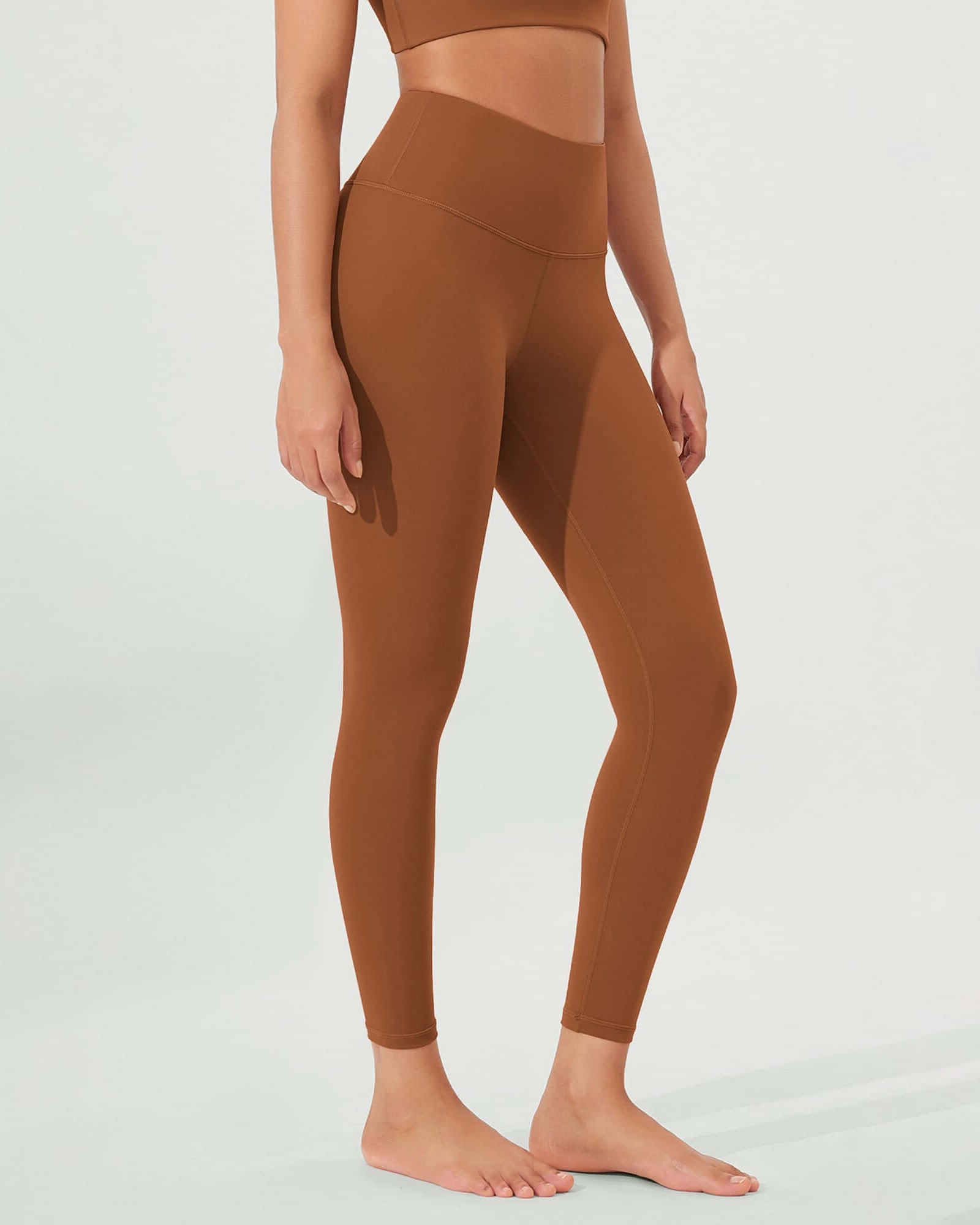 ODLEX 2-Pack 25 High Waist Workout Tummy Control Atheltic Leggings - ododos