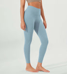 ODLEX 2-Pack 25 High Waist Workout Tummy Control Atheltic Leggings - ododos