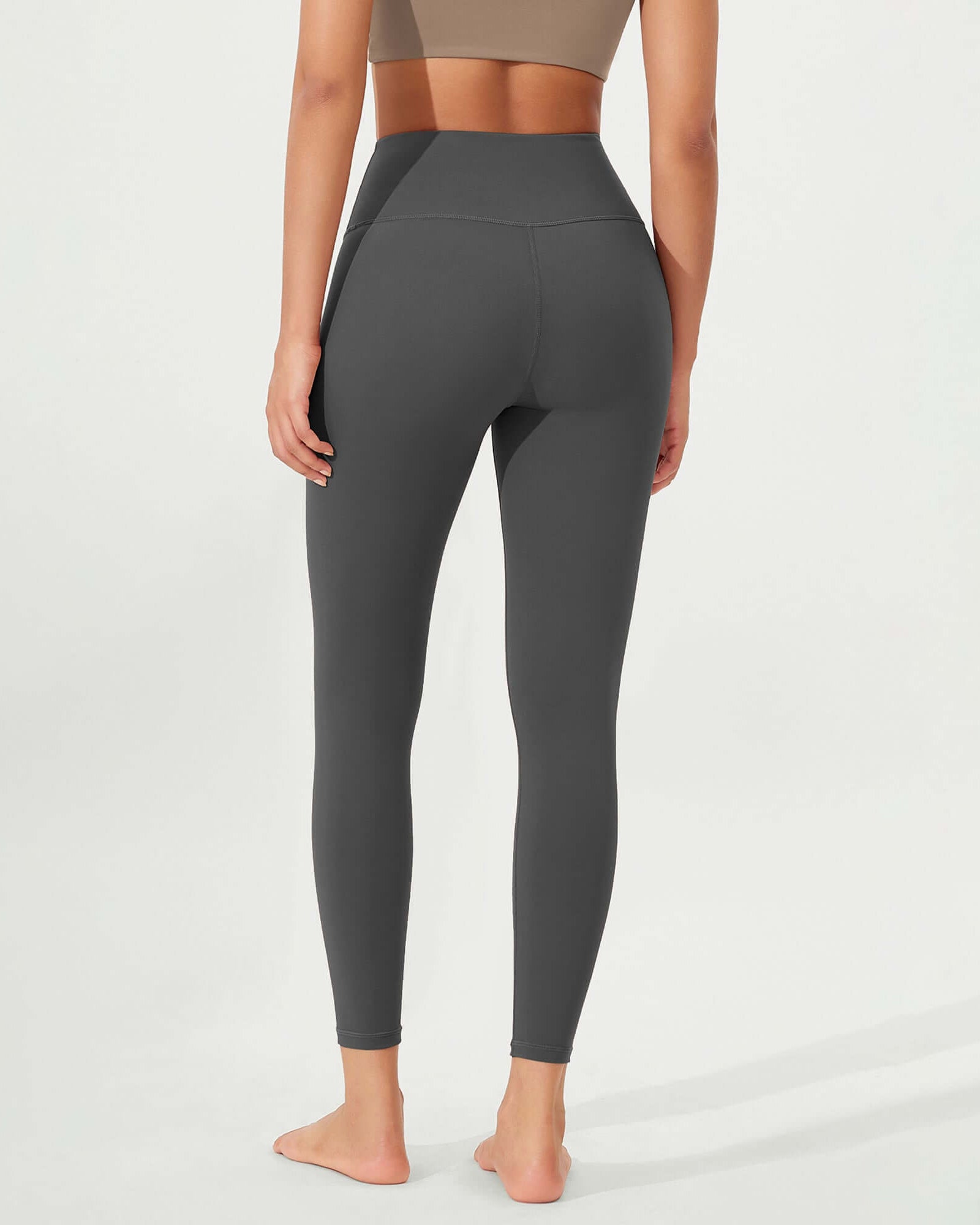 ODLEX 2-Pack 25 High Waist Workout Tummy Control Atheltic Leggings - ododos