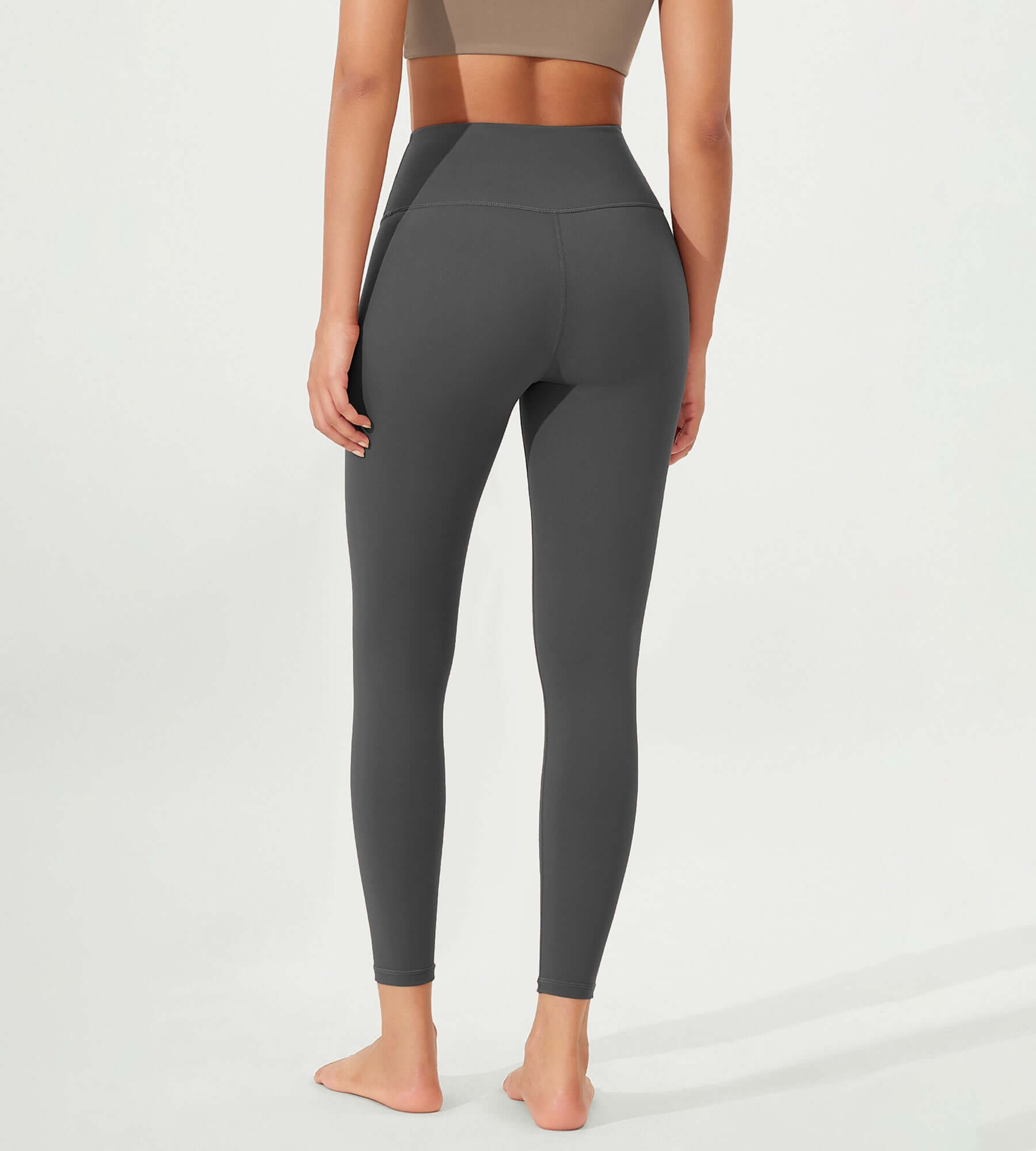 ODLEX 2-Pack 25 High Waist Workout Tummy Control Atheltic Leggings - ododos
