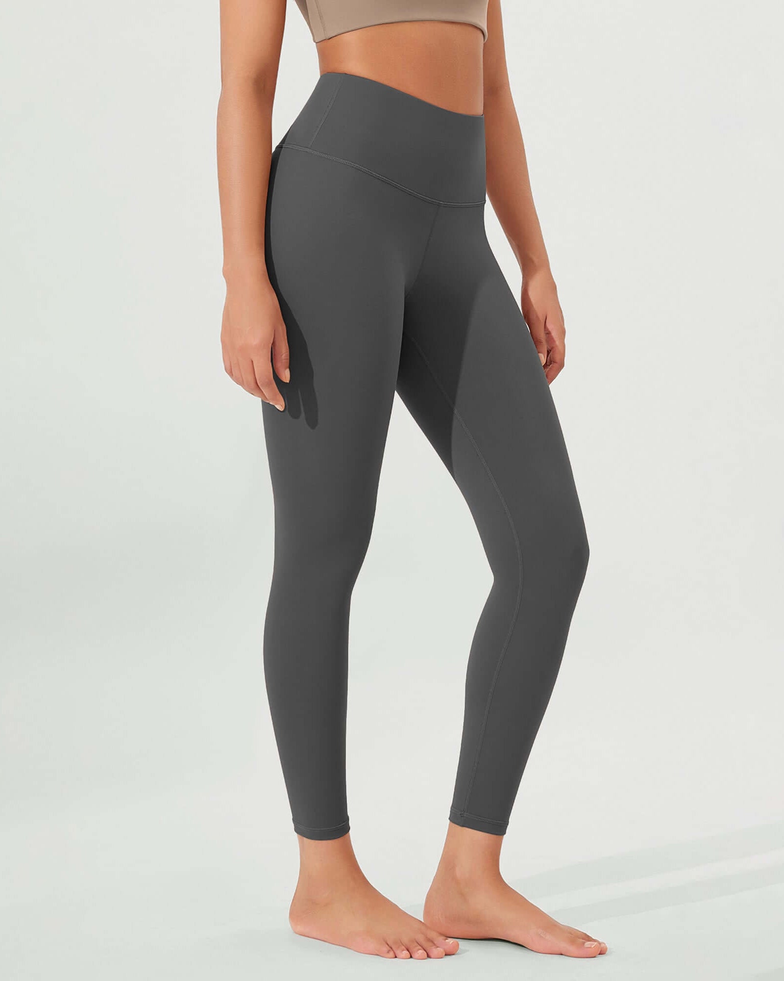 ODLEX 2-Pack 25 High Waist Workout Tummy Control Atheltic Leggings - ododos