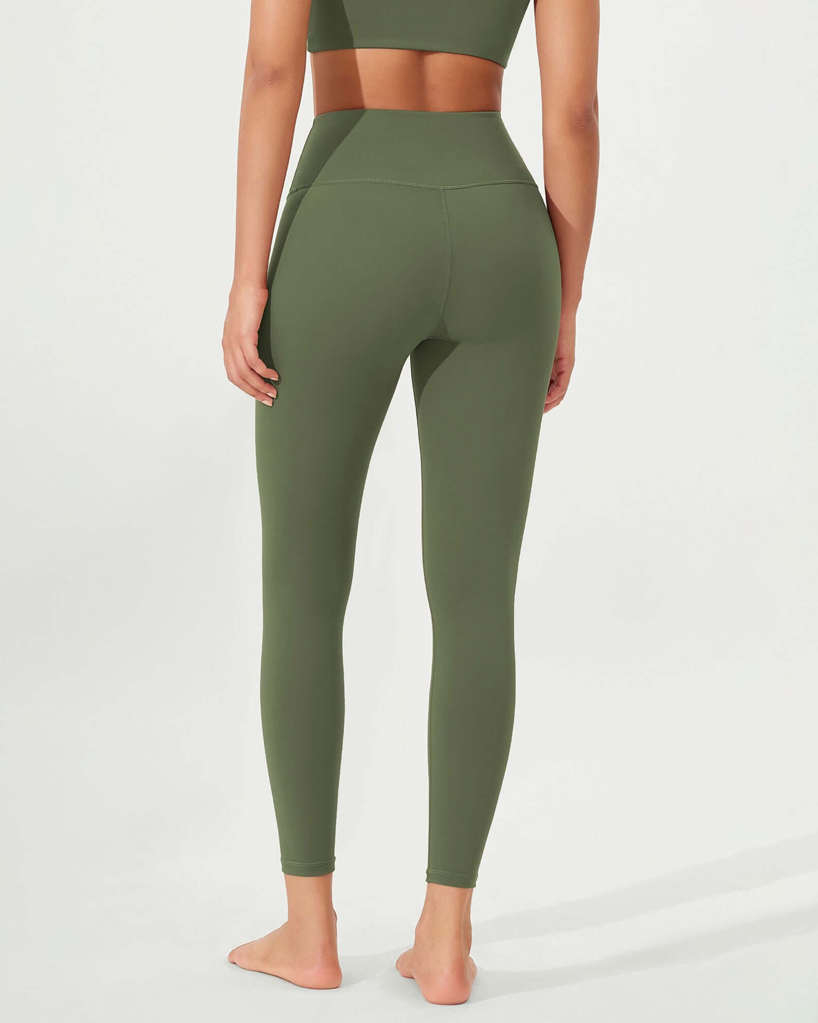 ODLEX 2-Pack 25 High Waist Workout Tummy Control Atheltic Leggings - ododos