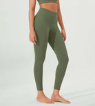 ODLEX 2-Pack 25 High Waist Workout Tummy Control Atheltic Leggings - ododos