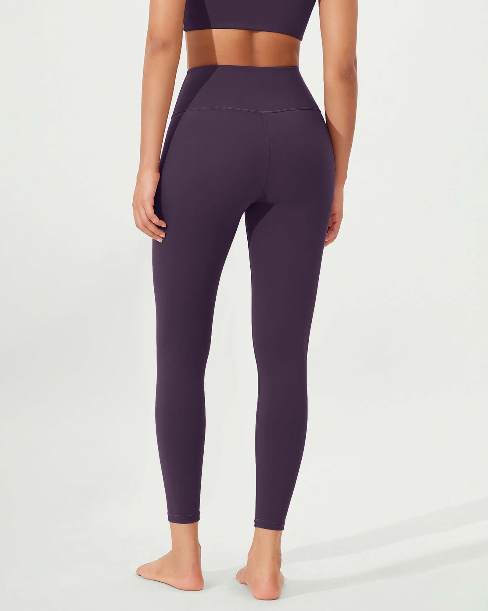 ODLEX 2-Pack 25 High Waist Workout Tummy Control Atheltic Leggings - ododos