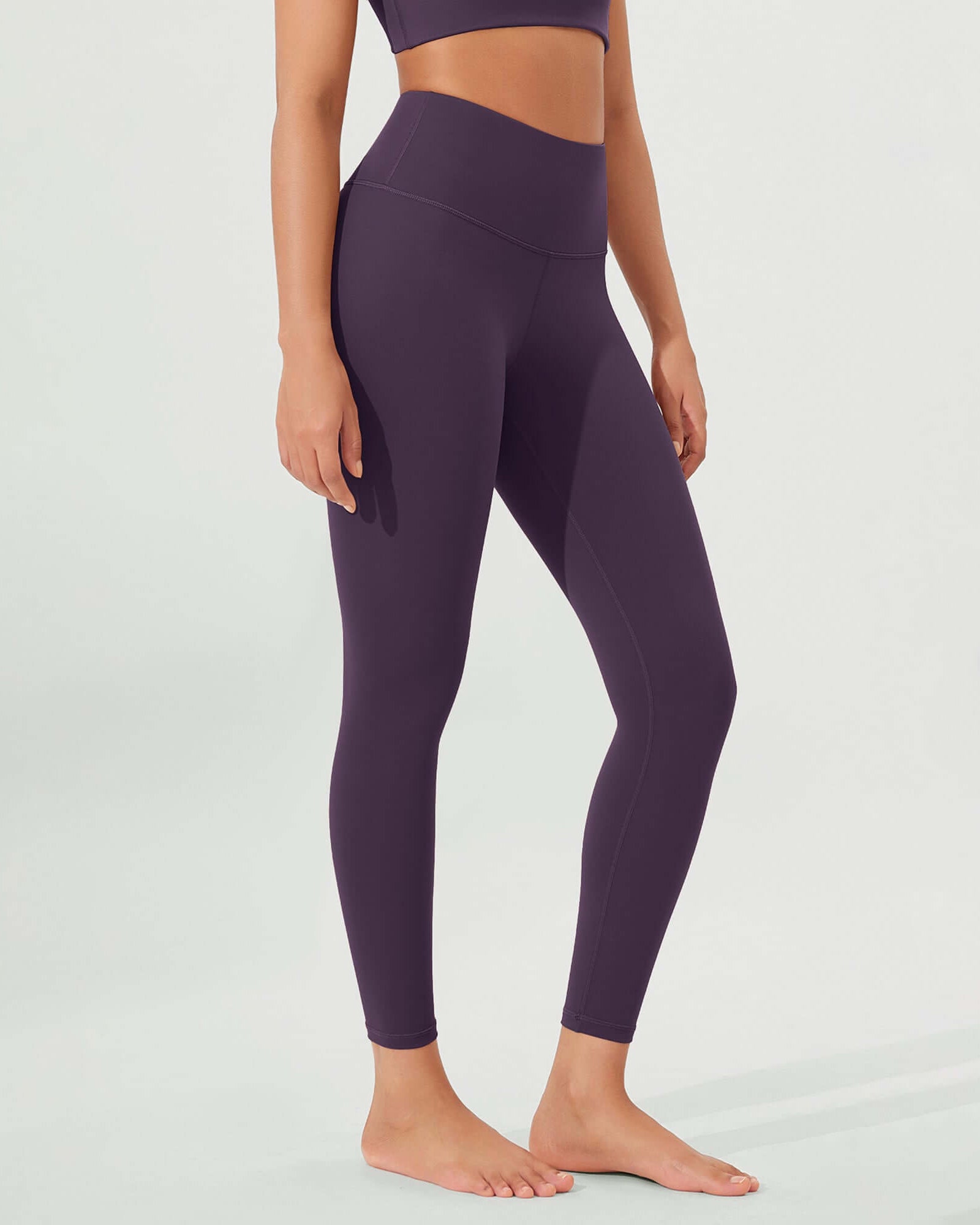 ODLEX 2-Pack 25 High Waist Workout Tummy Control Atheltic Leggings - ododos