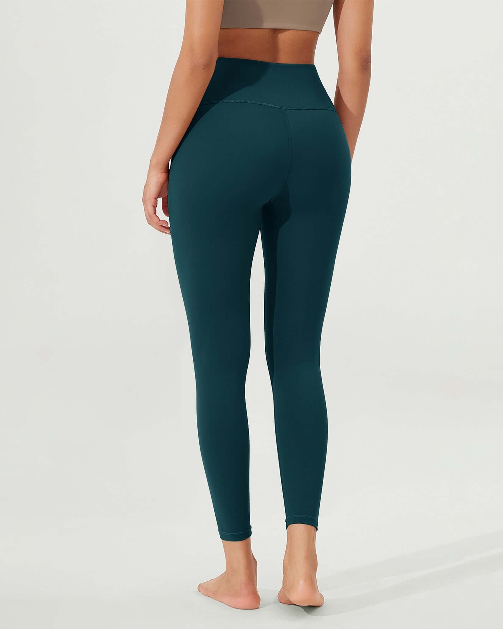 ODLEX 2-Pack 25 High Waist Workout Tummy Control Atheltic Leggings - ododos