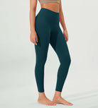 ODLEX 2-Pack 25 High Waist Workout Tummy Control Atheltic Leggings - ododos