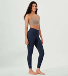 ODLEX 2-Pack 25 High Waist Workout Tummy Control Atheltic Leggings - ododos