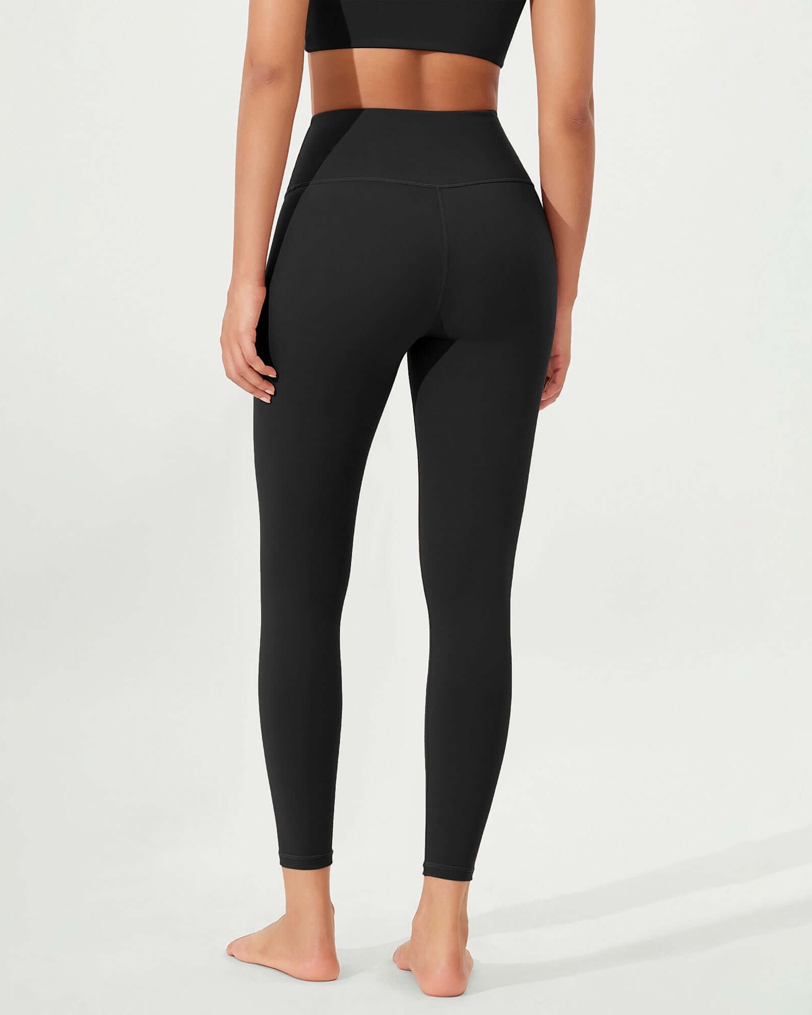 ODLEX 2-Pack 25 High Waist Workout Tummy Control Atheltic Leggings - ododos