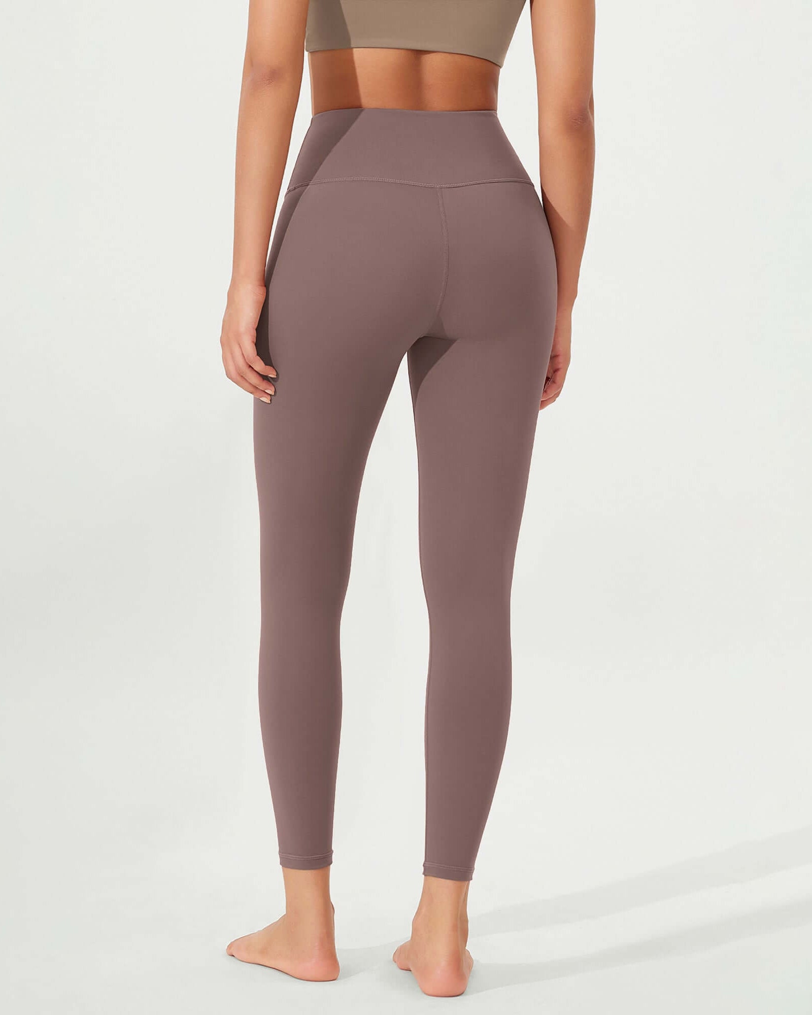 ODLEX 2-Pack 25 High Waist Workout Tummy Control Atheltic Leggings - ododos