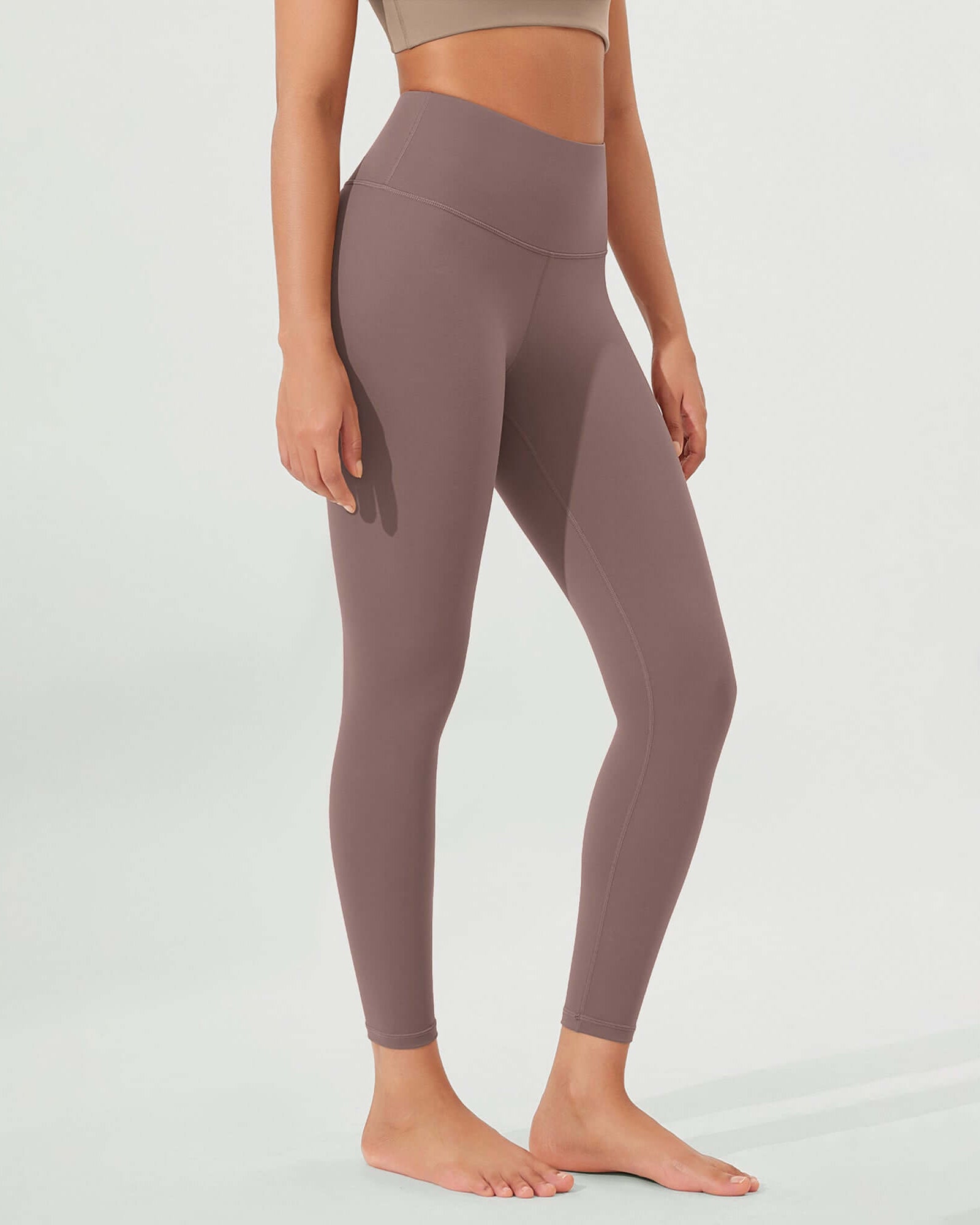 ODLEX 2-Pack 25 High Waist Workout Tummy Control Atheltic Leggings - ododos