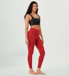 ODLEX 2-Pack 25 High Waist Workout Tummy Control Atheltic Leggings - ododos