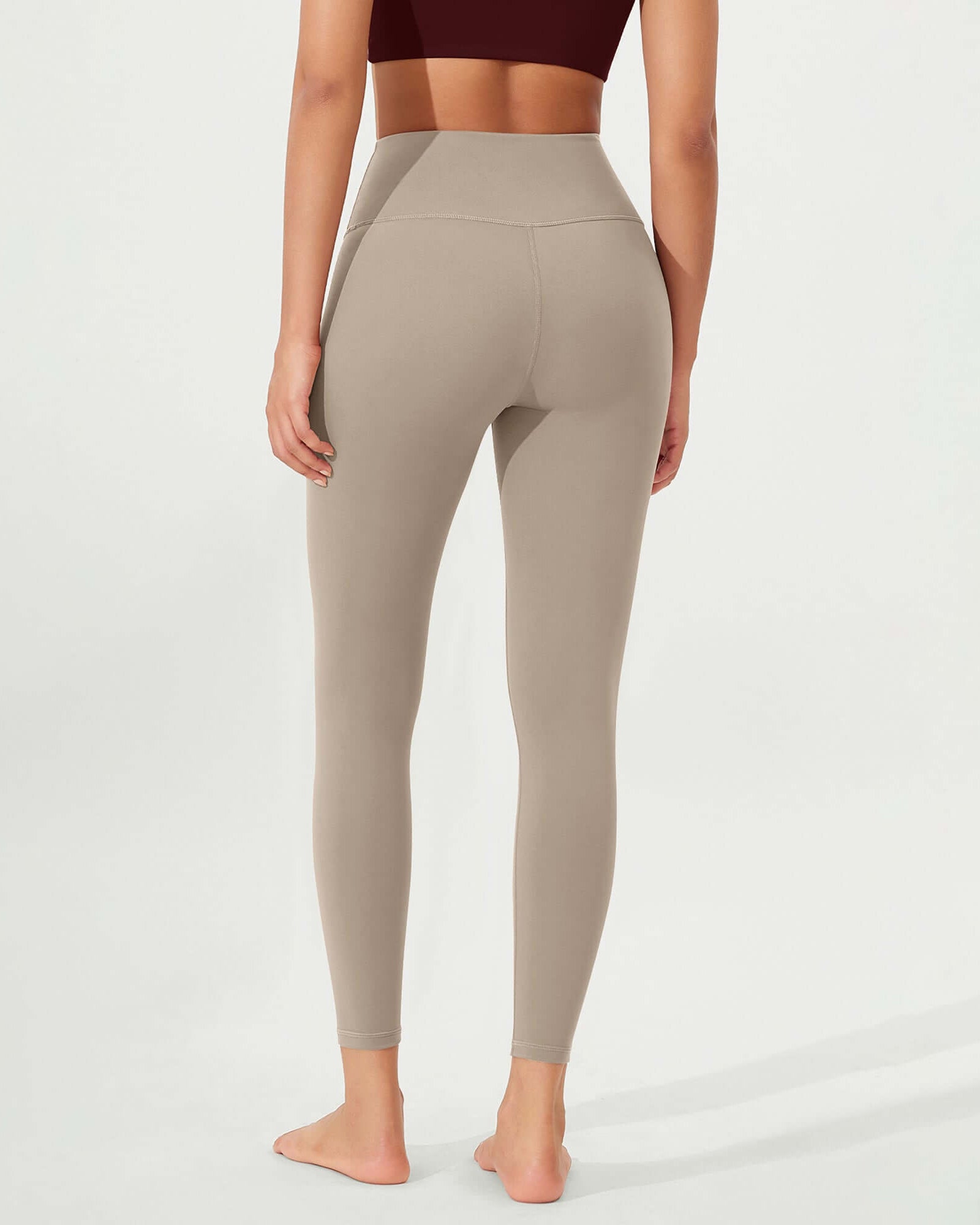 ODLEX 2-Pack 25 High Waist Workout Tummy Control Atheltic Leggings - ododos