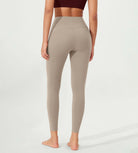 ODLEX 2-Pack 25 High Waist Workout Tummy Control Atheltic Leggings - ododos