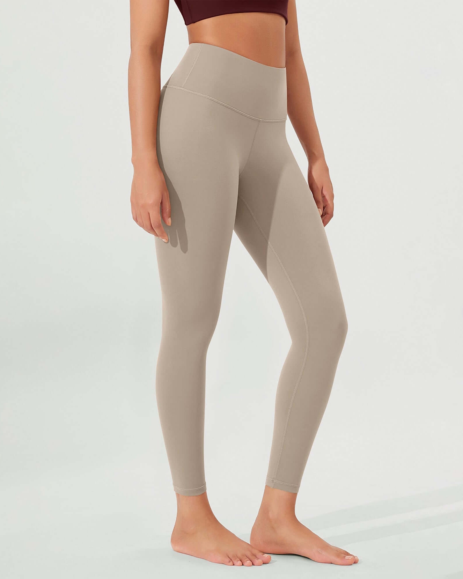 ODLEX 2-Pack 25 High Waist Workout Tummy Control Atheltic Leggings - ododos