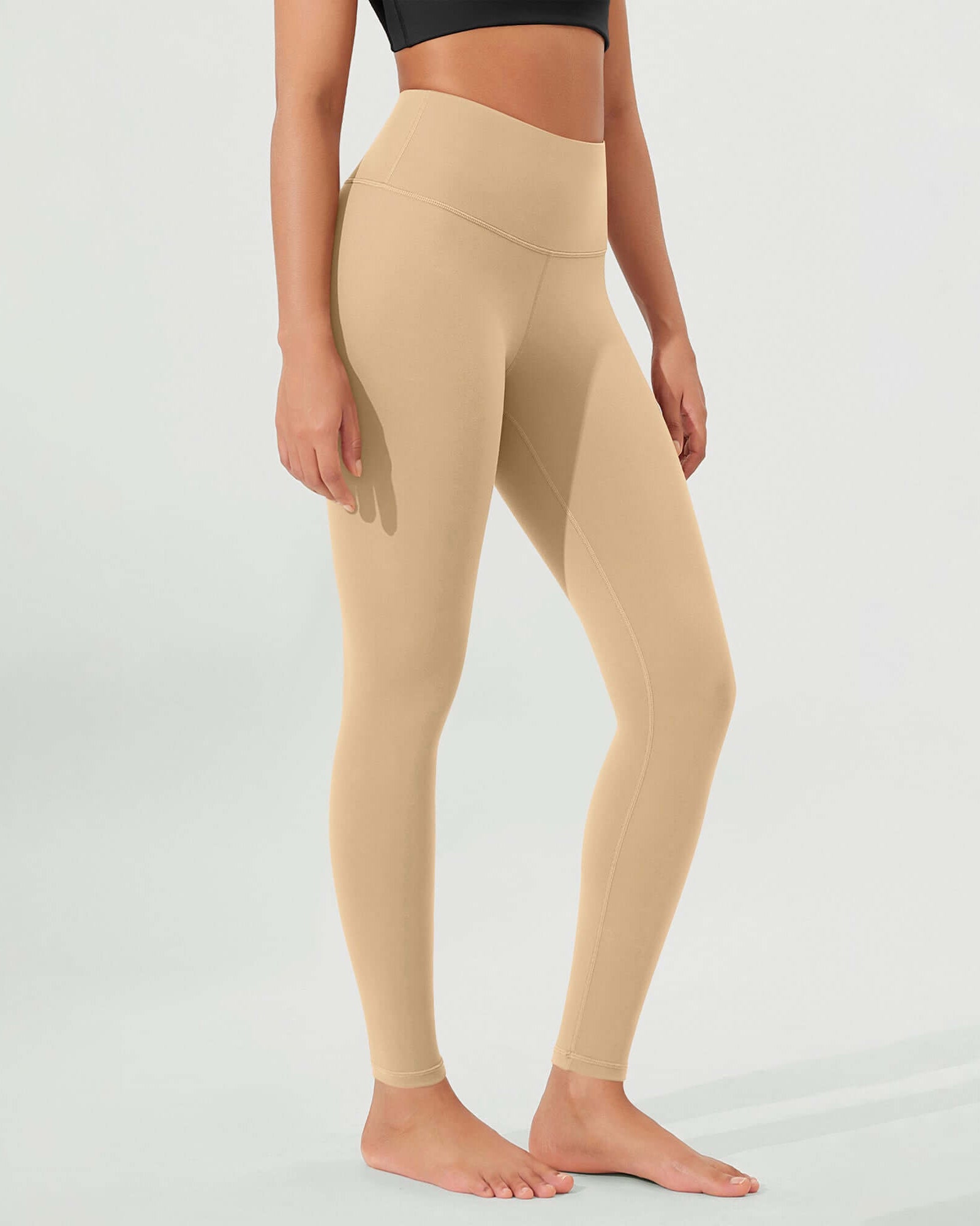 ODLEX 2-Pack 28 High Waist Workout Tummy Control Atheltic Leggings - ododos