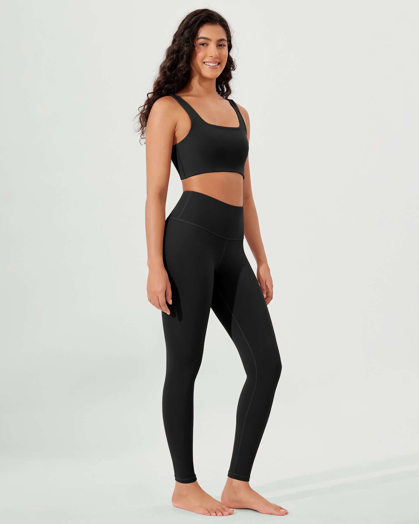 ODLEX 2-Pack 28 High Waist Workout Tummy Control Atheltic Leggings - ododos