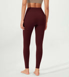 ODLEX 2-Pack 28 High Waist Workout Tummy Control Atheltic Leggings - ododos