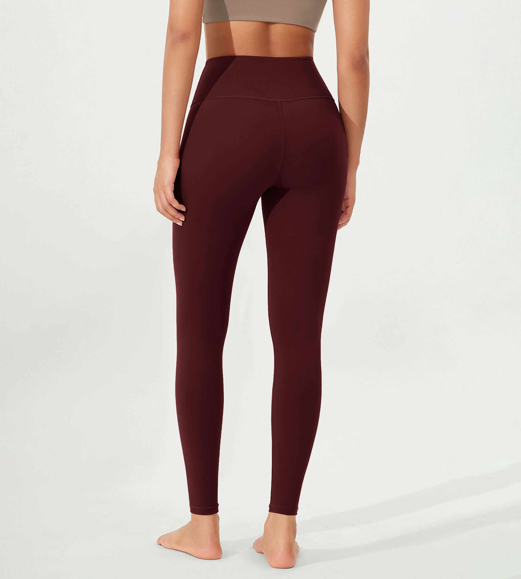 ODLEX 2-Pack 28 High Waist Workout Tummy Control Atheltic Leggings - ododos