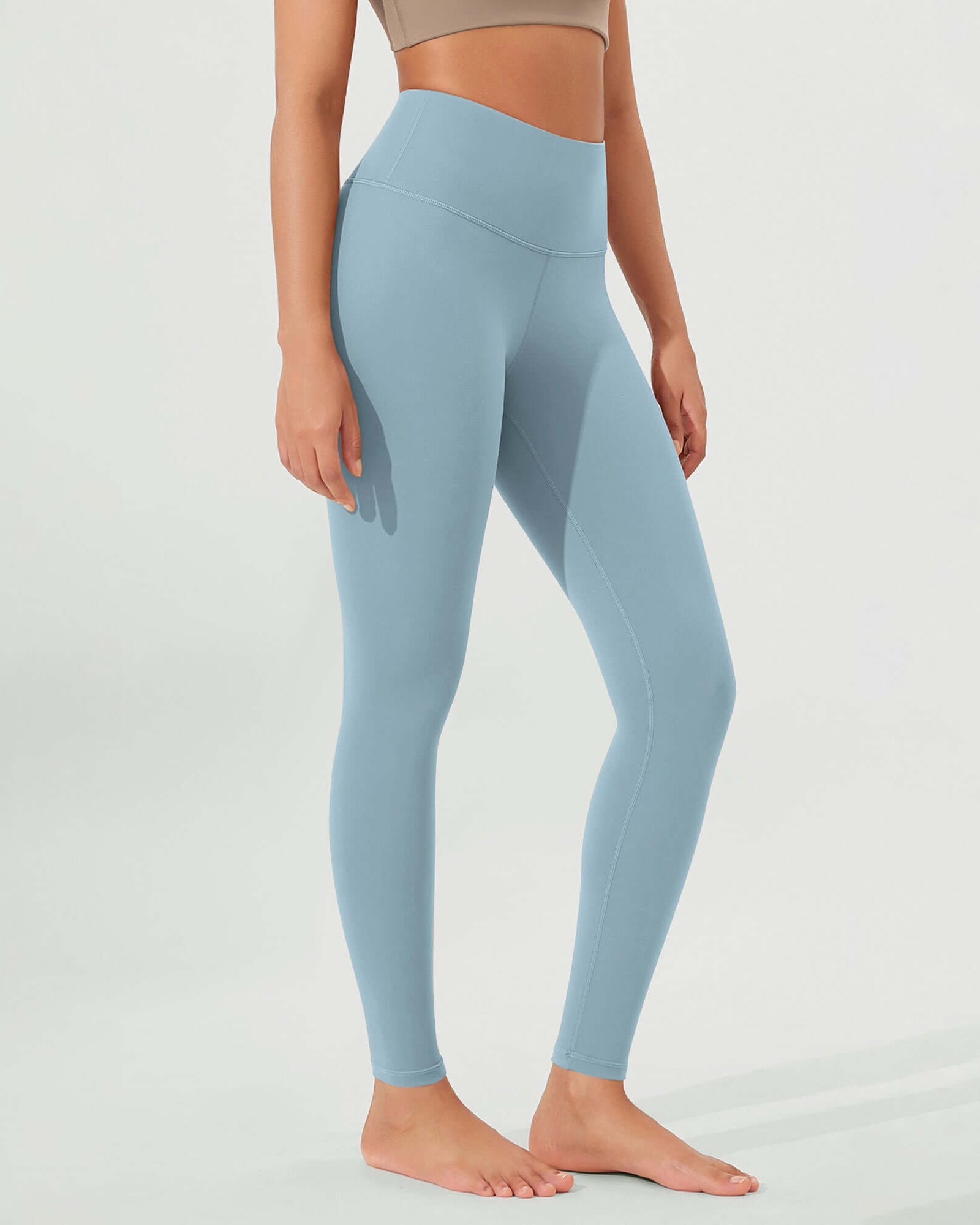 ODLEX 2-Pack 28 High Waist Workout Tummy Control Atheltic Leggings - ododos