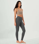 ODLEX 2-Pack 28 High Waist Workout Tummy Control Atheltic Leggings - ododos