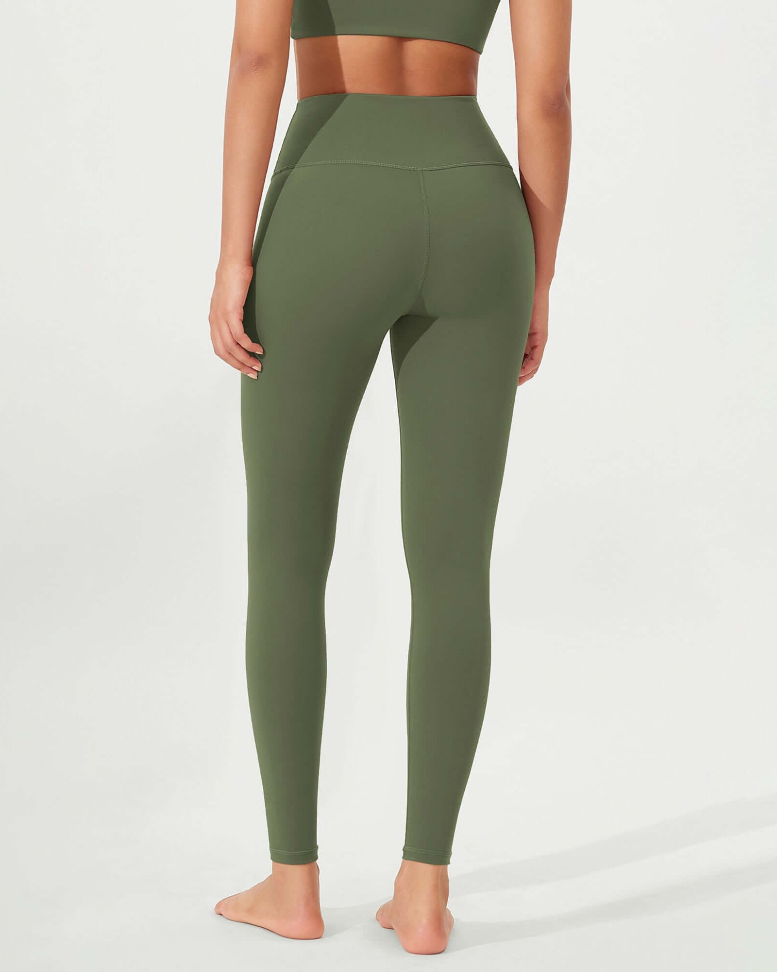 ODLEX 2-Pack 28 High Waist Workout Tummy Control Atheltic Leggings - ododos