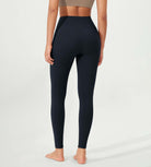 ODLEX 2-Pack 28 High Waist Workout Tummy Control Atheltic Leggings - ododos