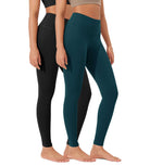 ODLEX 2-Pack 28 High Waist Workout Tummy Control Atheltic Leggings - ododos