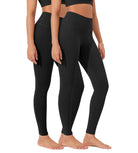 ODLEX 2-Pack 28 High Waist Workout Tummy Control Atheltic Leggings - ododos